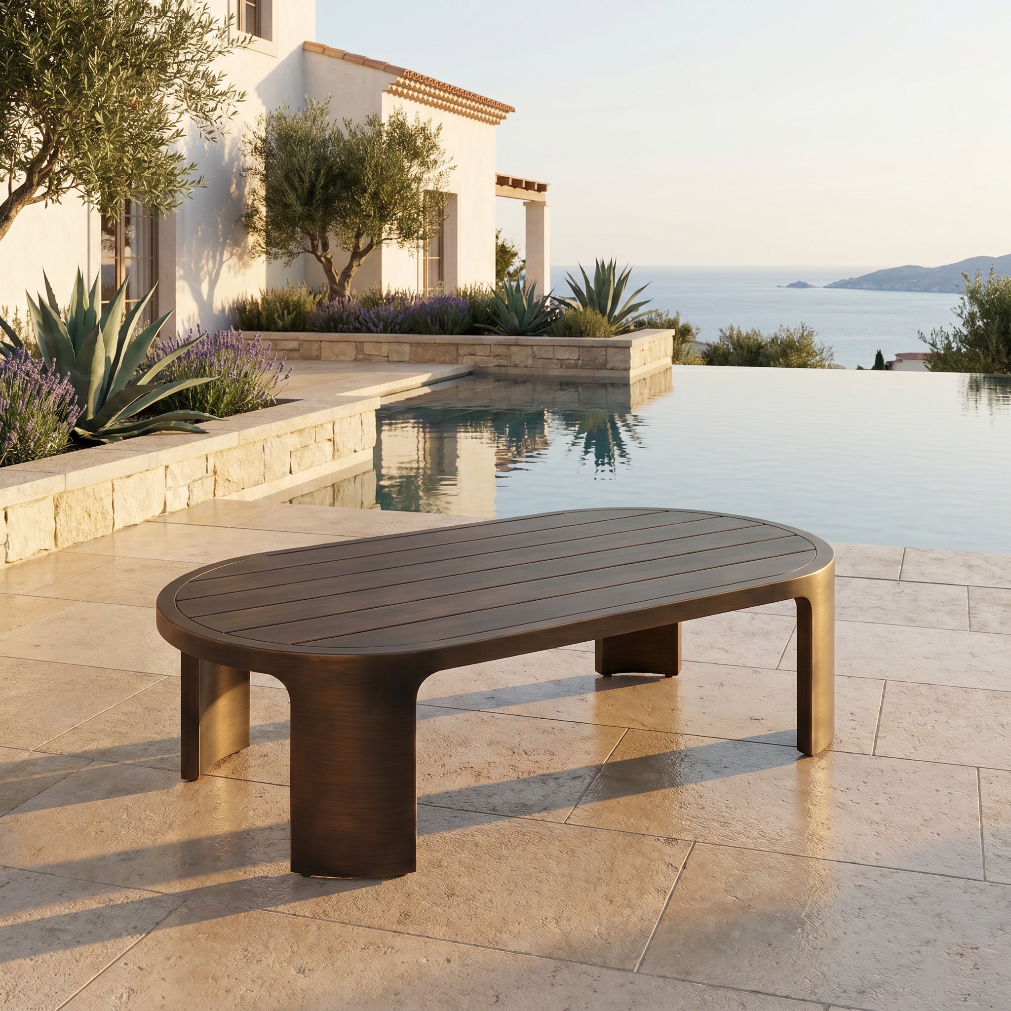 SAINT TROPEZ · שולחן קפה · אלומיניום